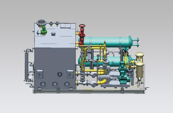 Lubricating Oil Station For Screw Compressor